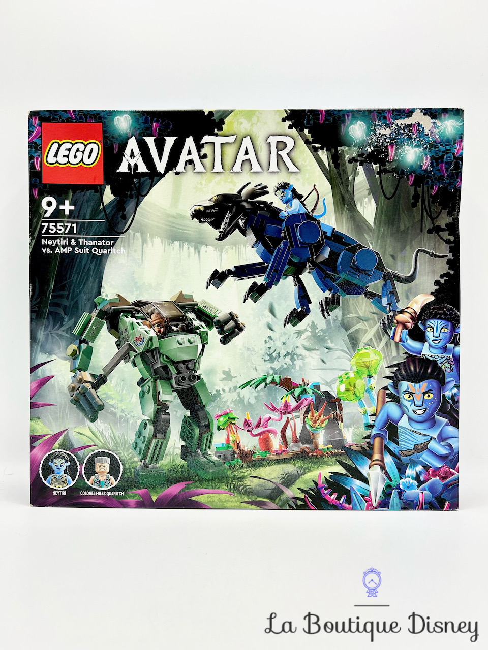 Jouet LEGO 75571 Neytiri et le Thanator VS Quaritch dans l\'exosquelette AMP Avatar Disney