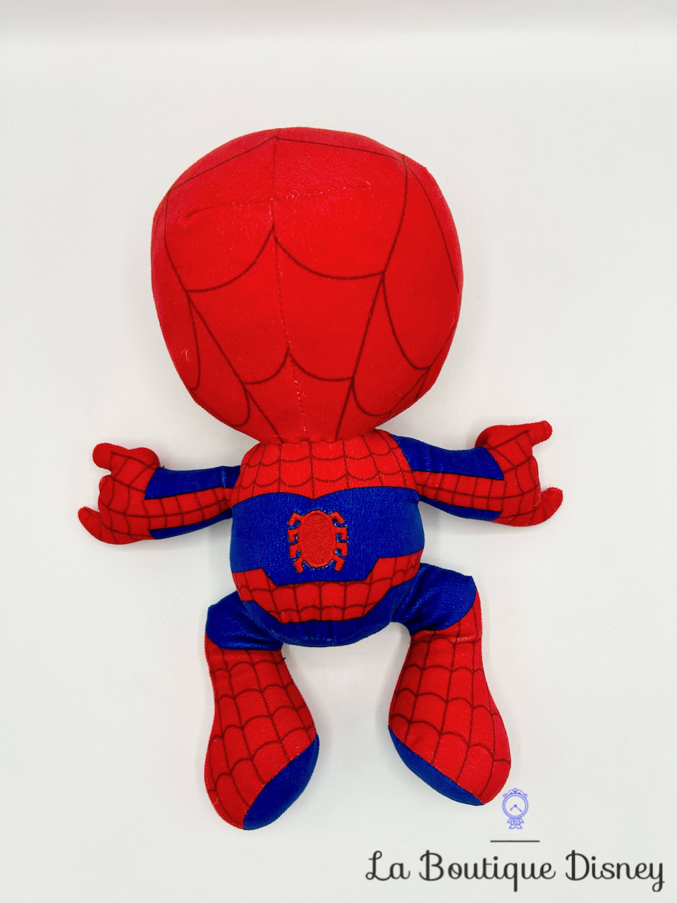 Peluche Spider Man Marvel super héros araignée rouge bleu 35 cm - Peluches/ Peluches Disney - La Boutique Disney