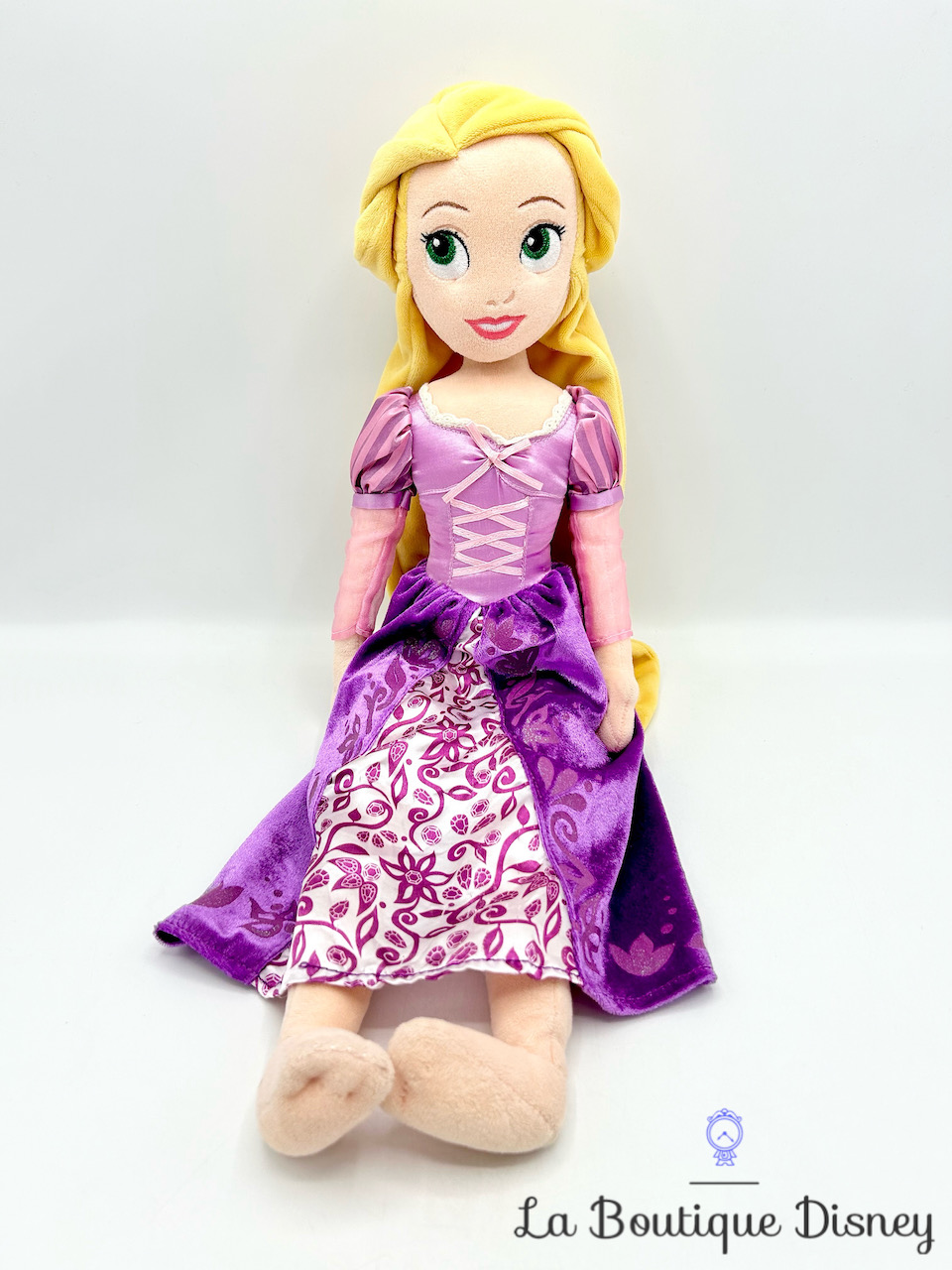 Poupée chiffon Raiponce Disney Parks 2016 Disneyland peluche princesse violet 51 cm