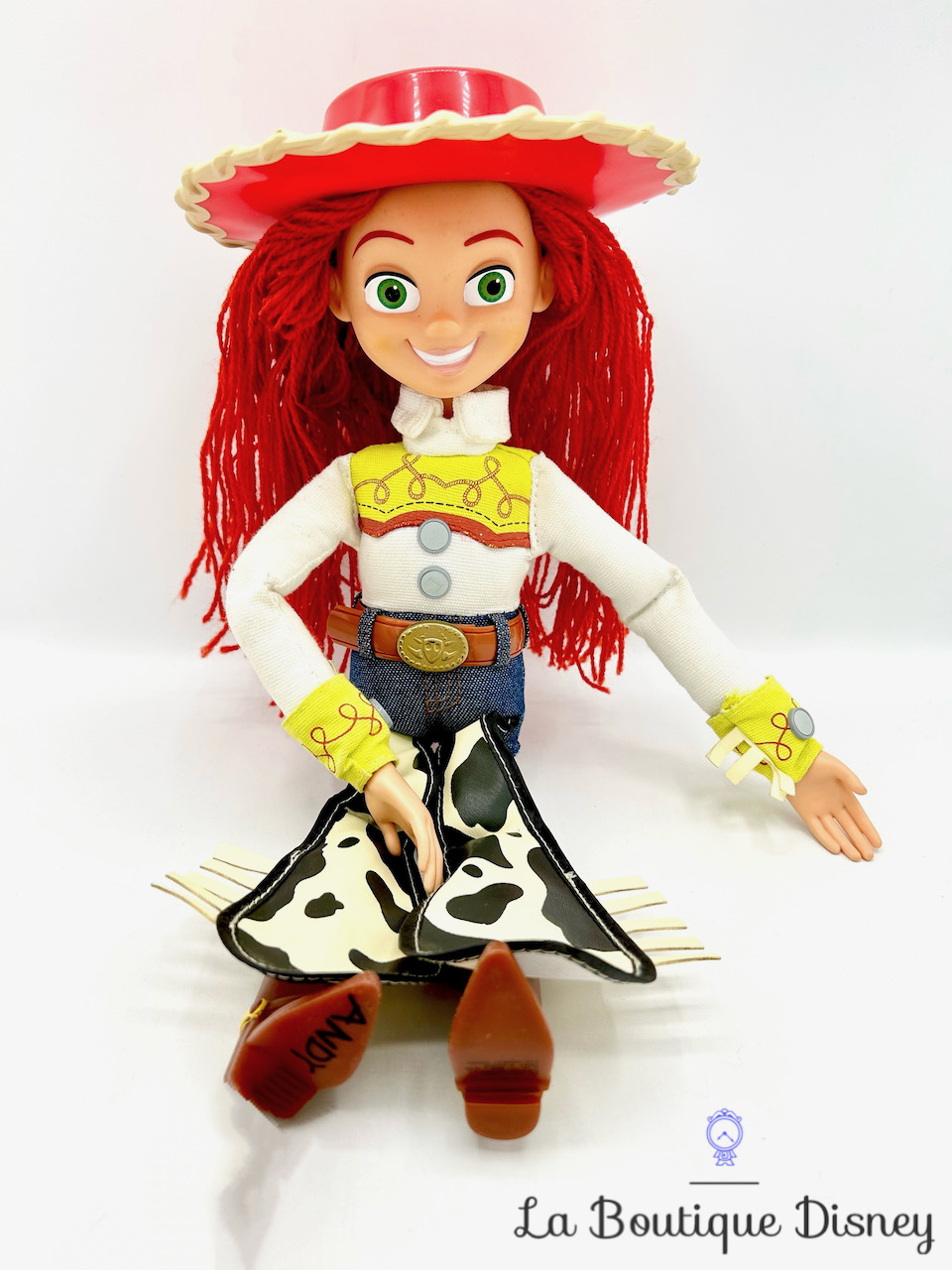 Jouet Figurine Incroyable Woody Toy Story 4 Disney Lansay Thinkway Toys  poupée shérif parlant commande vocale 40 cm