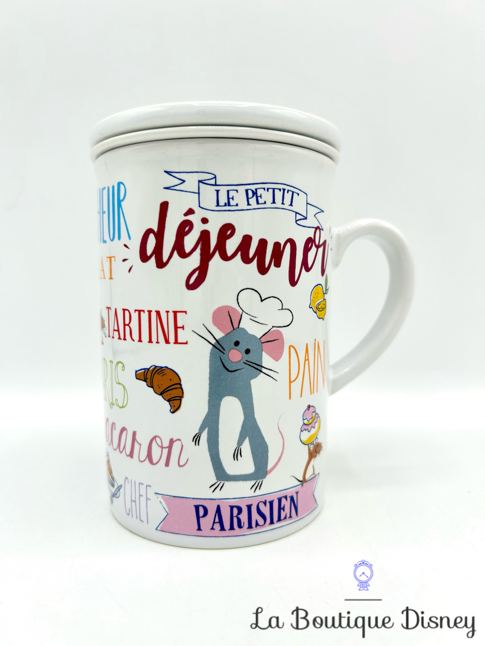 Tasse à thé Ratatouille Disneyland Paris 2018 mug Disney Tour Eiffel Château