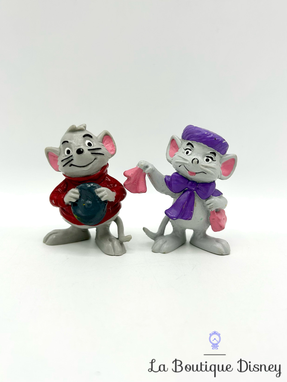 Figurines Bernard et Bianca Disney Bullyland souris 6 cm