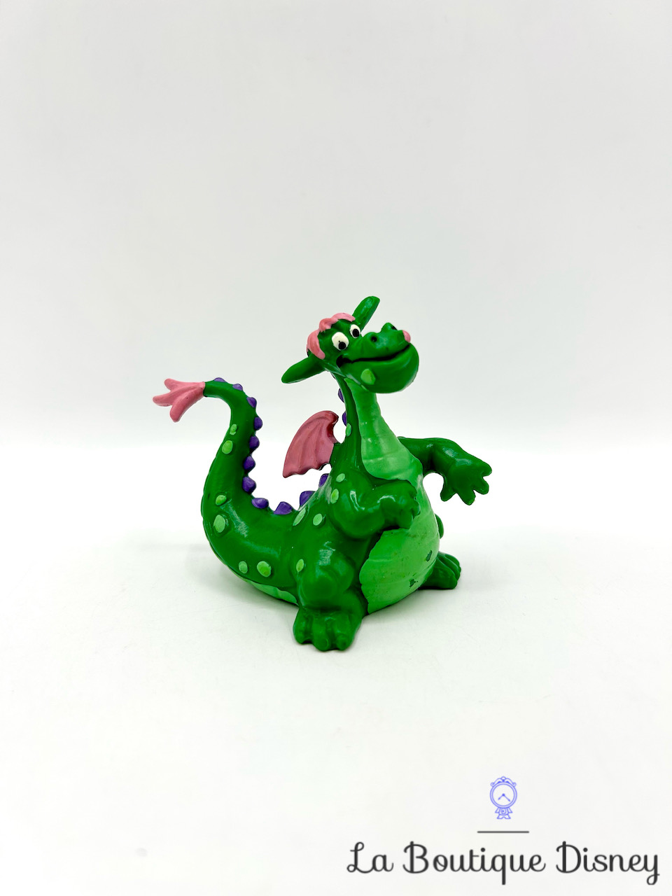 Figurine Elliott le Dragon Disney Bullyland vert ailes 7 cm