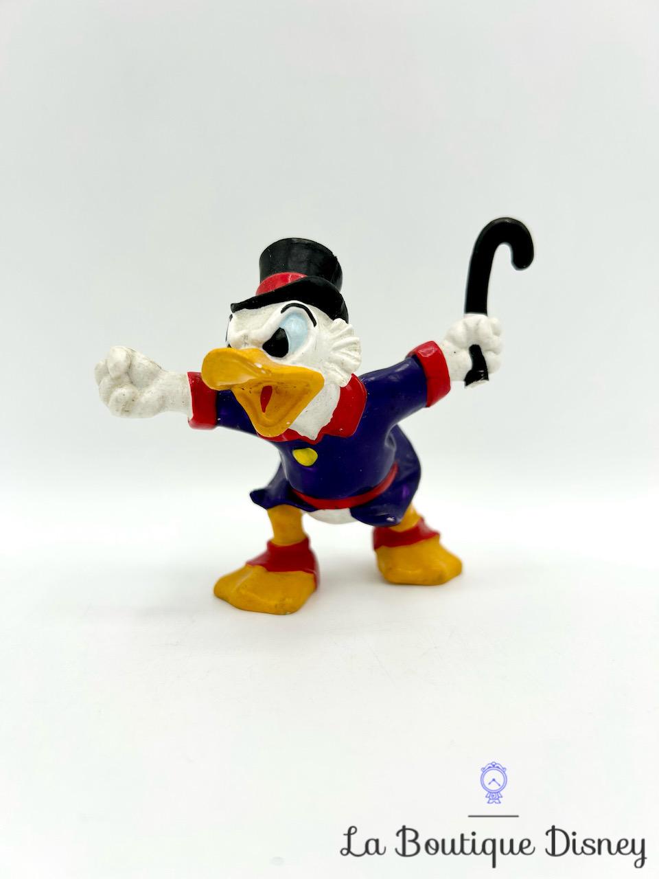 Figurine Oncle Picsou Bully Walt Disney Company 1988 chapeau canne