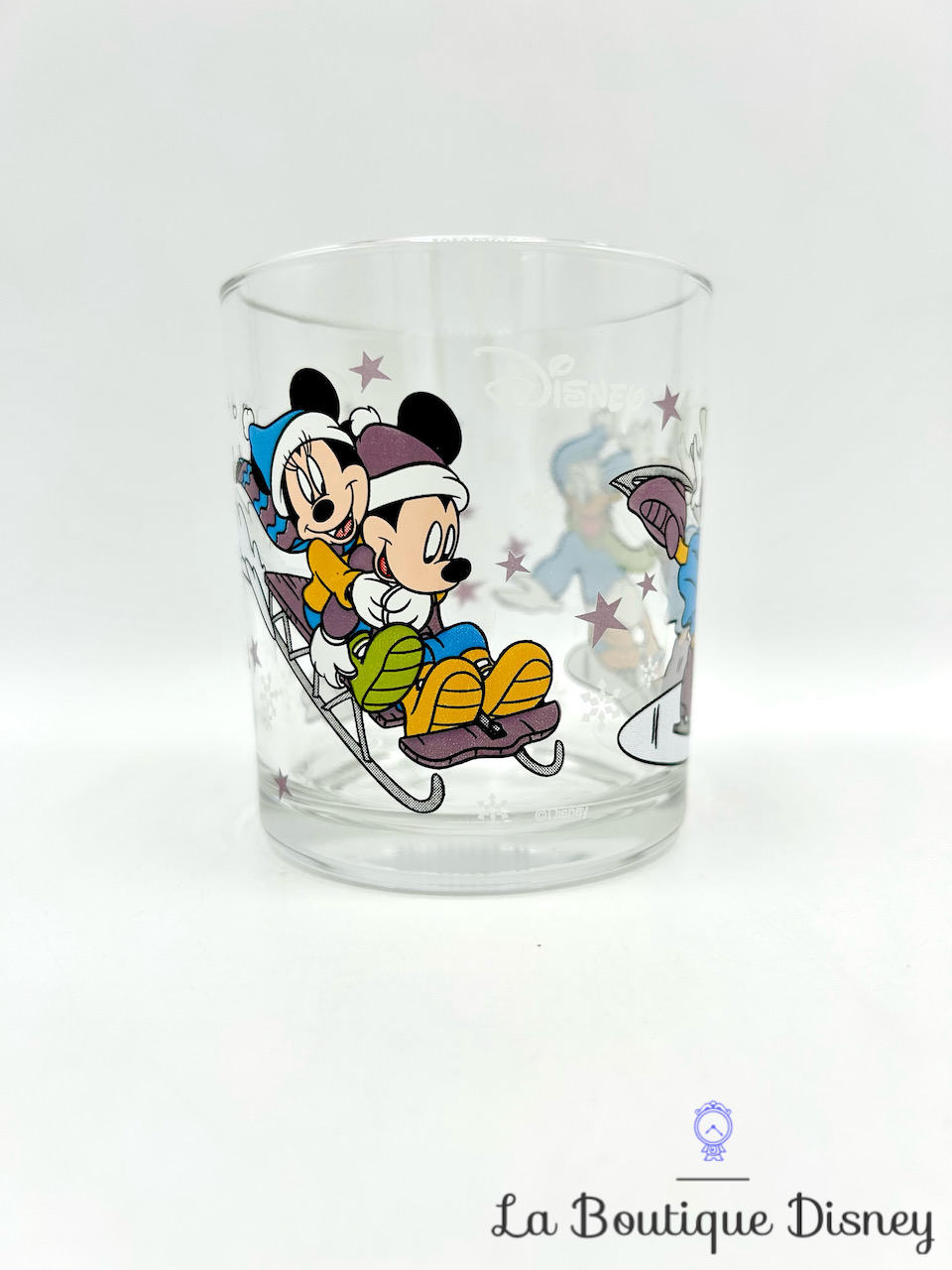 Verre Mickey et ses amis Hiver Disney Donald Daisy Pluto Minnie saison