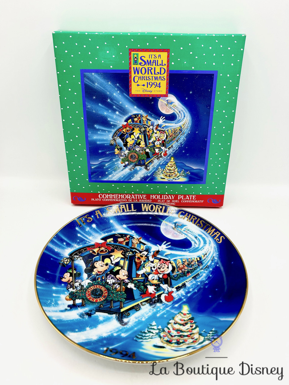 assiette-commemorative-holiday-plate-world-christmas-1994-disney-store-plat-noel-commemoratif-0