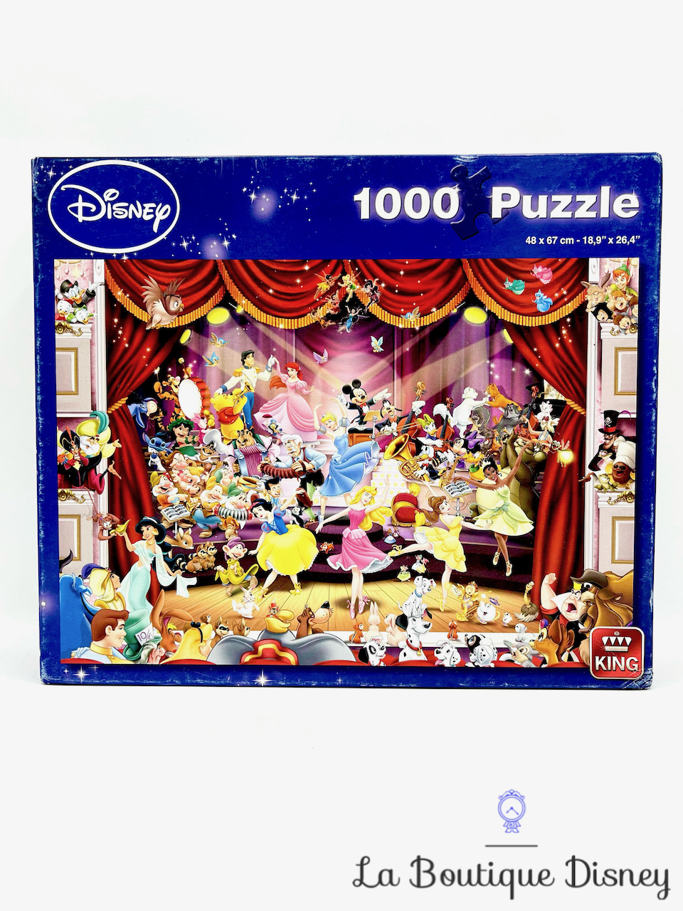 puzzle-1000-pièces-personnages-disney-théatre-scène-disney-king-2