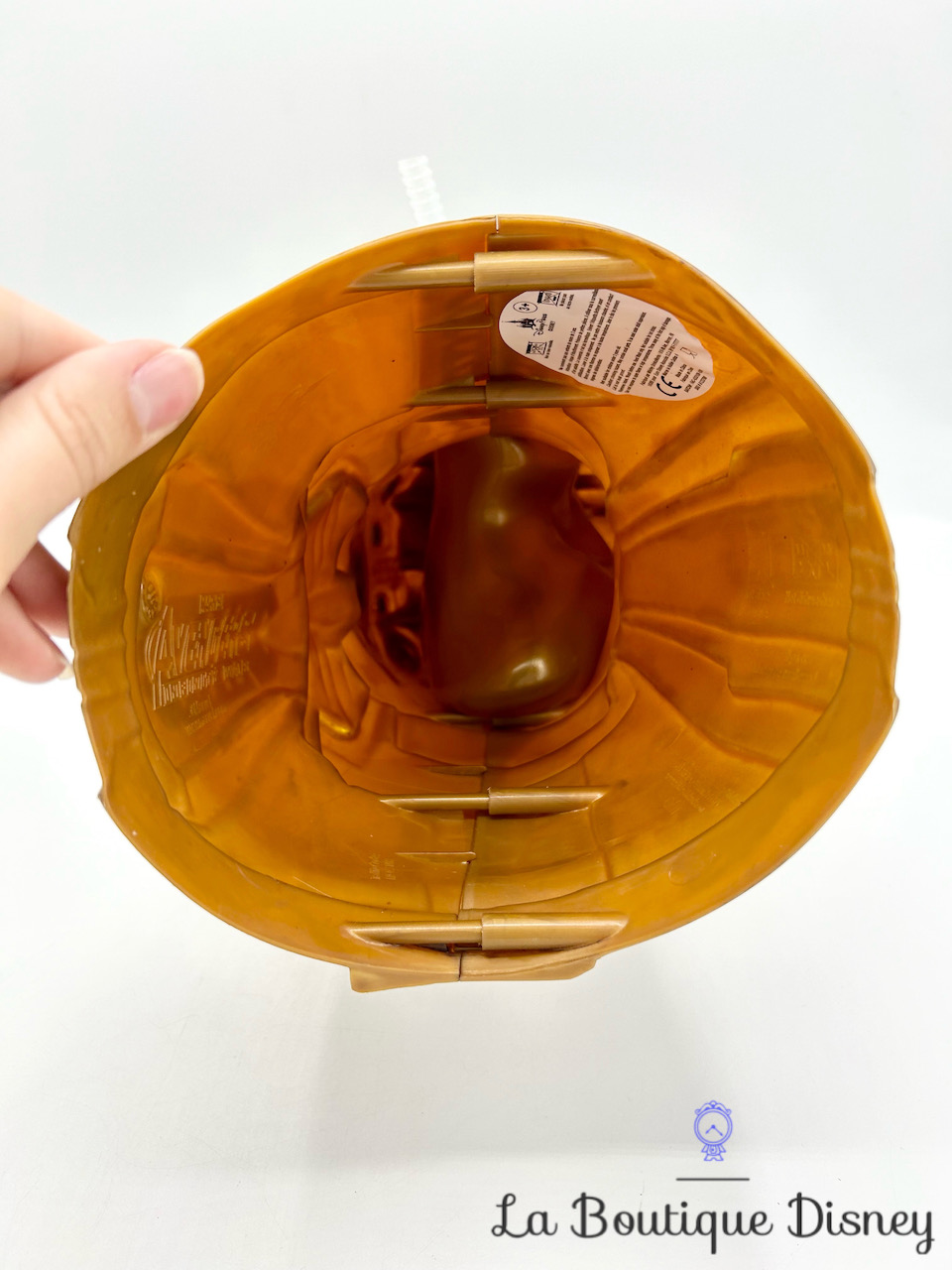 Gobelet paille Gant de linfini Thanos Marvel Disney Parks 2018 plastique relief 3D