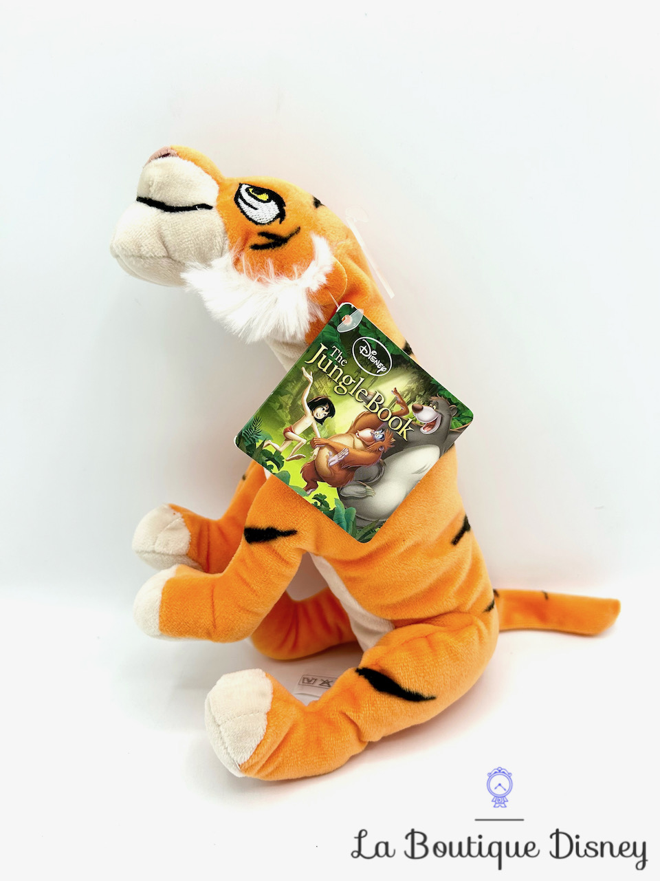 Peluche Shere Khan Le Livre de la jungle Disney Nicotoy tigre orange 25 cm