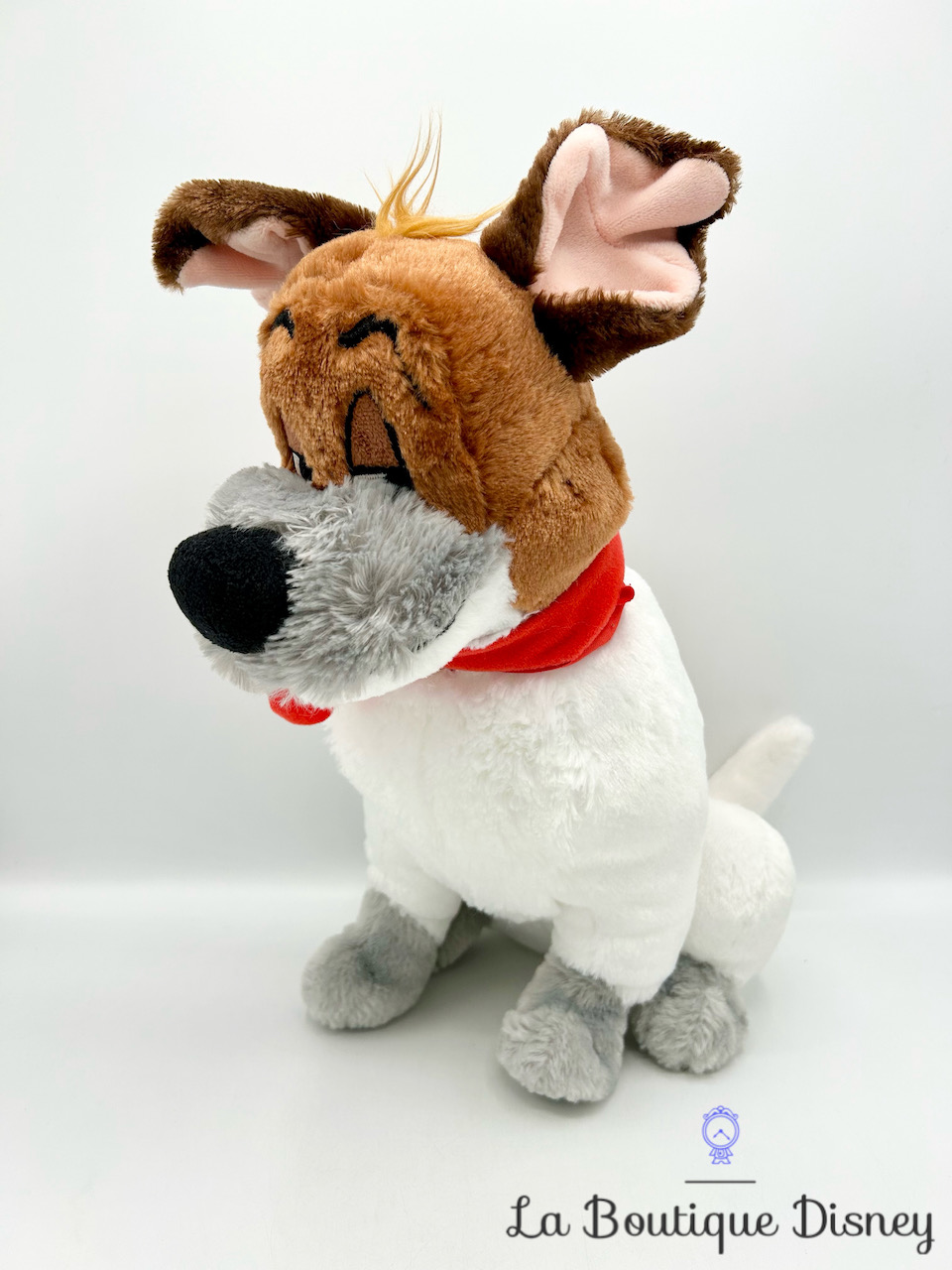 peluche-roublard-chien-oliver-et-compagnie-disney-store-foulard-rouge-7