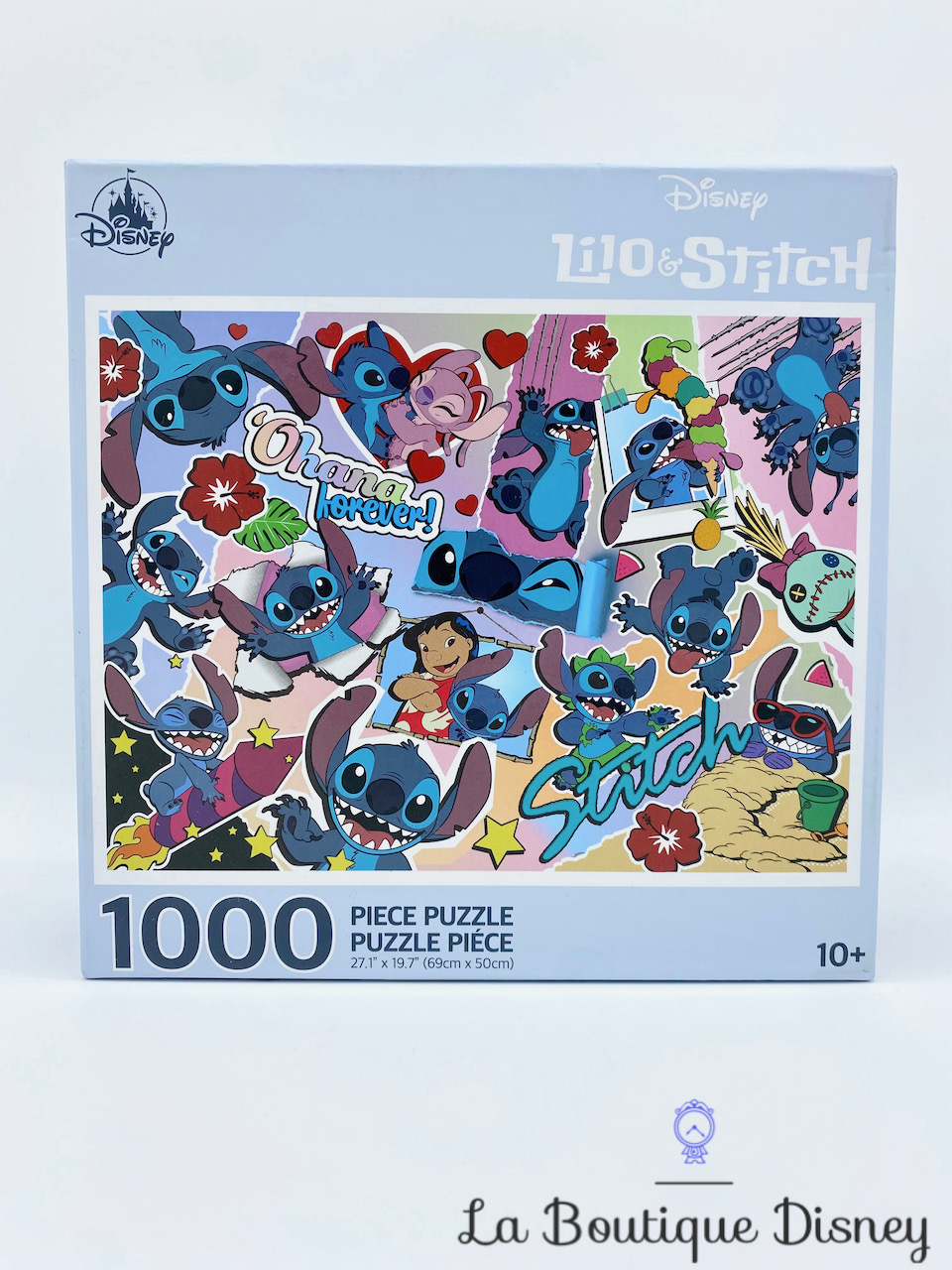 Puzzle 1000 Pièces Lilo et Stitch Disney Store Ohana forever souillon -  Puzzles/Puzzles adultes - La Boutique Disney