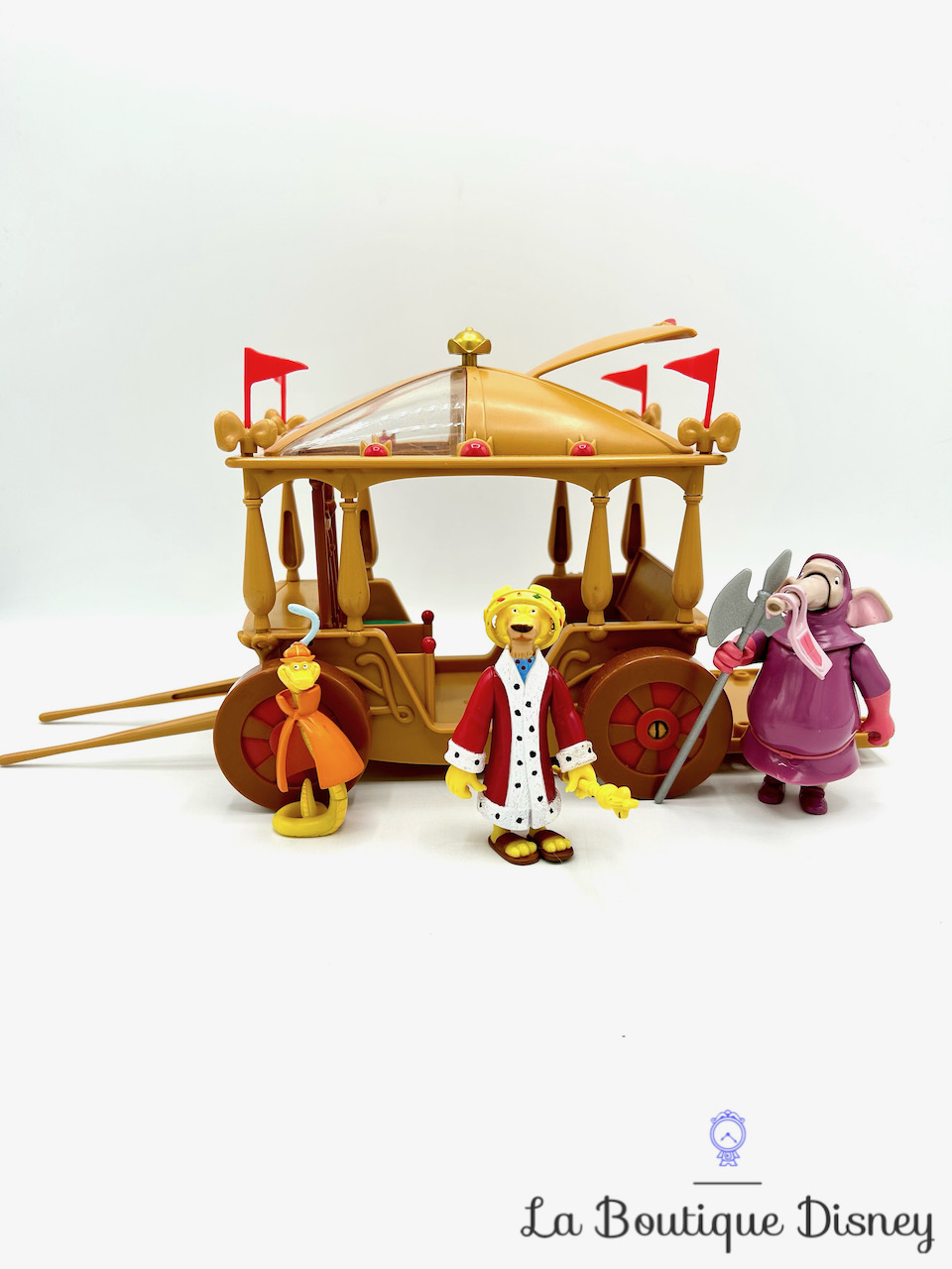 Jouet Figurines Carrosse du Prince Jean Robin des Bois Disney Heroes Famosa vintage ensemble de jeu playset