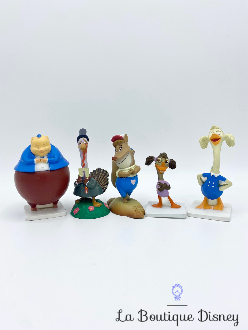 Figurines Chicken Little Playset Disney Hasbro Runt Ugly Duckling Focy Loxy Turkey Lurky Lucy Goosey