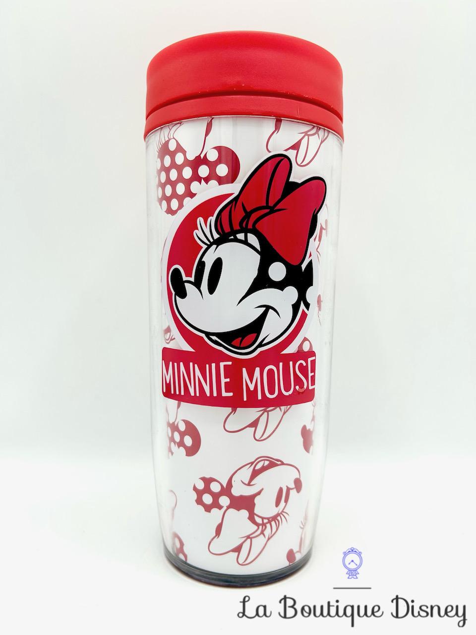 Thermos Minnie Mouse Disney Stor mug voyage rouge blanc