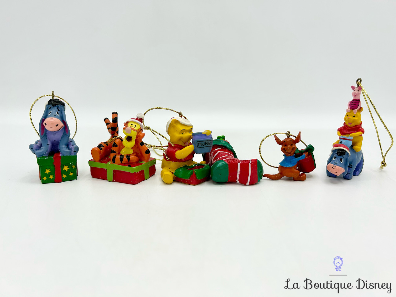 Ornements Noël Winnie l'ourson et ses amis Disney Bourriquet Tigrou