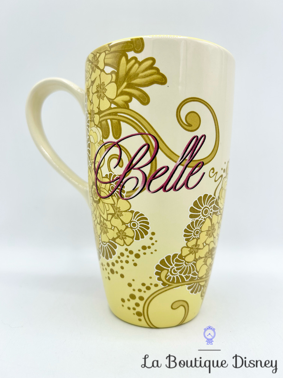 tasse-belle-strass-diamant-disneyland-mug-disney-jaune-la-belle-et-la-bete-princess-0
