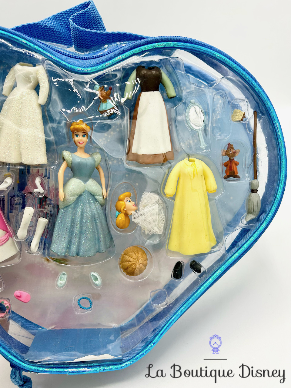 Figurine Fashion Polly Pocket Coffret Coeur Cendrillon Disneyland Paris Disney Princess Fashion Set