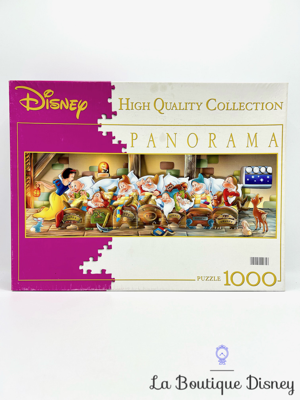 Puzzle Panorama 1000 Pièces Snow White Disney Blanche Neige et les sept nains Clementoni N°92975