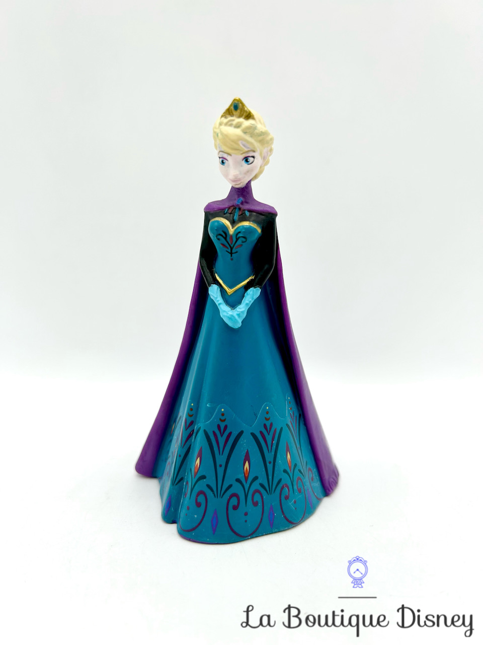 Figurine Elsa La reine des Neiges 2 Bullyland Disney princesse bleu violet 11 cm