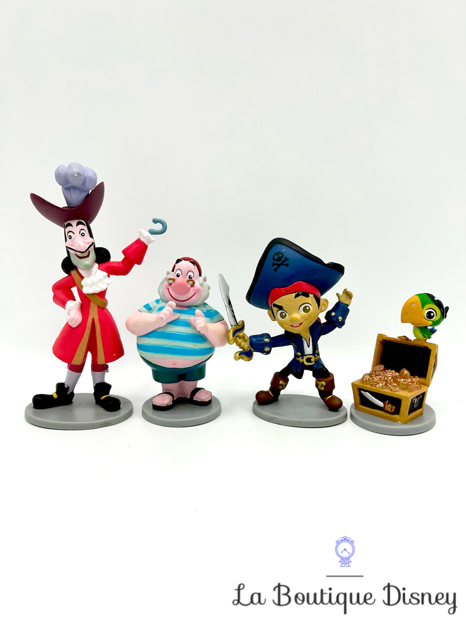 Figurines Playset Jake et les Pirates du Pays Imaginaire Disneyland Paris 2016 Disney Crochet Mouche Skully