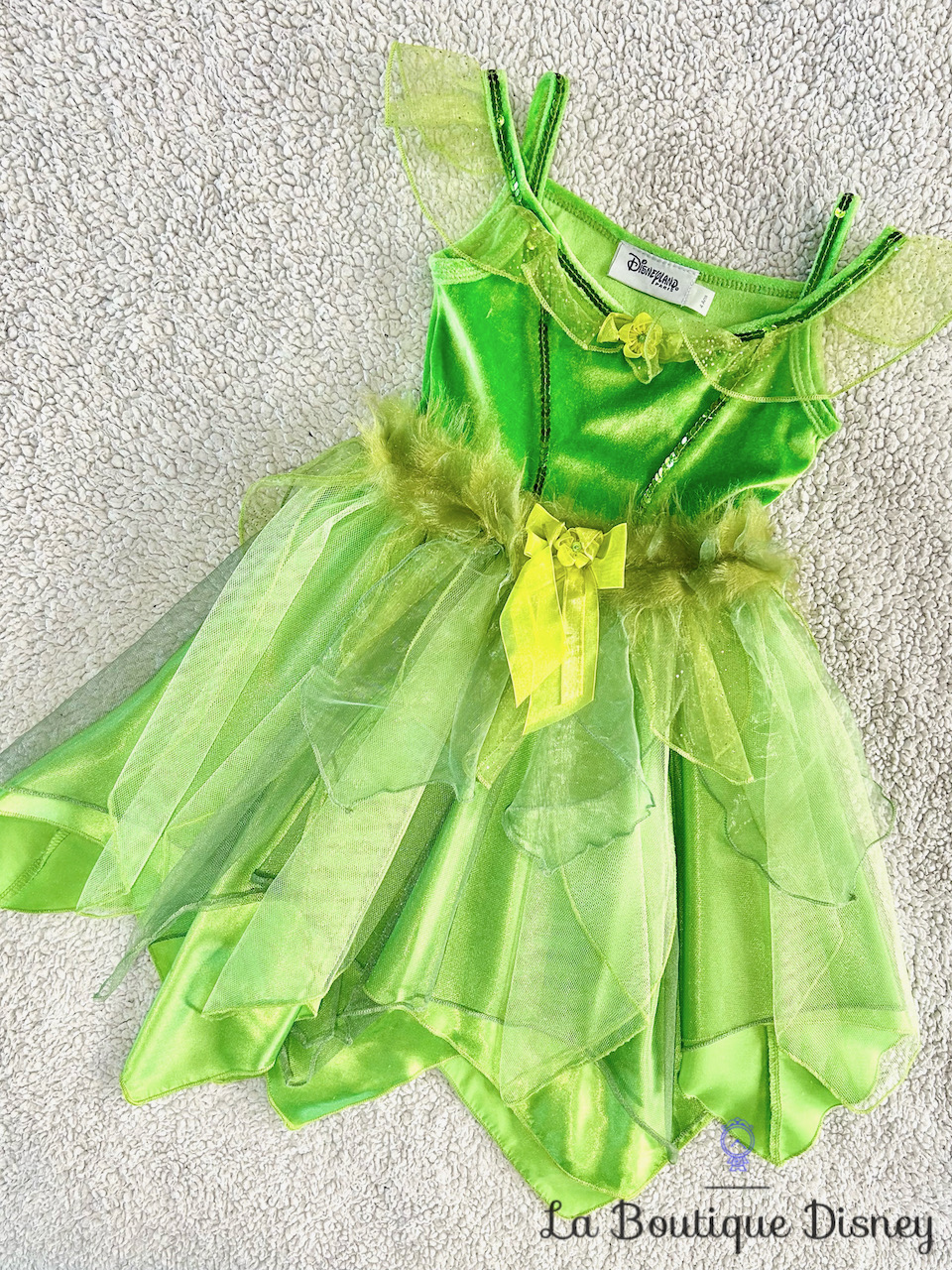 Déguisement Fée Clochette Disneyland Paris Disney taille 4 ans robe vert