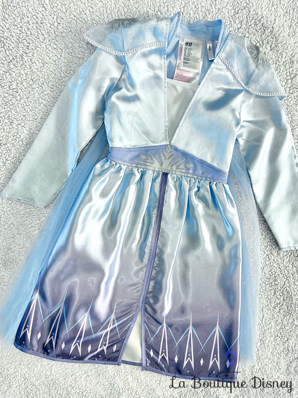 Déguisement Elsa La reine des neiges 2 Disney H&M taille 5/6 ans robe princesse bleu