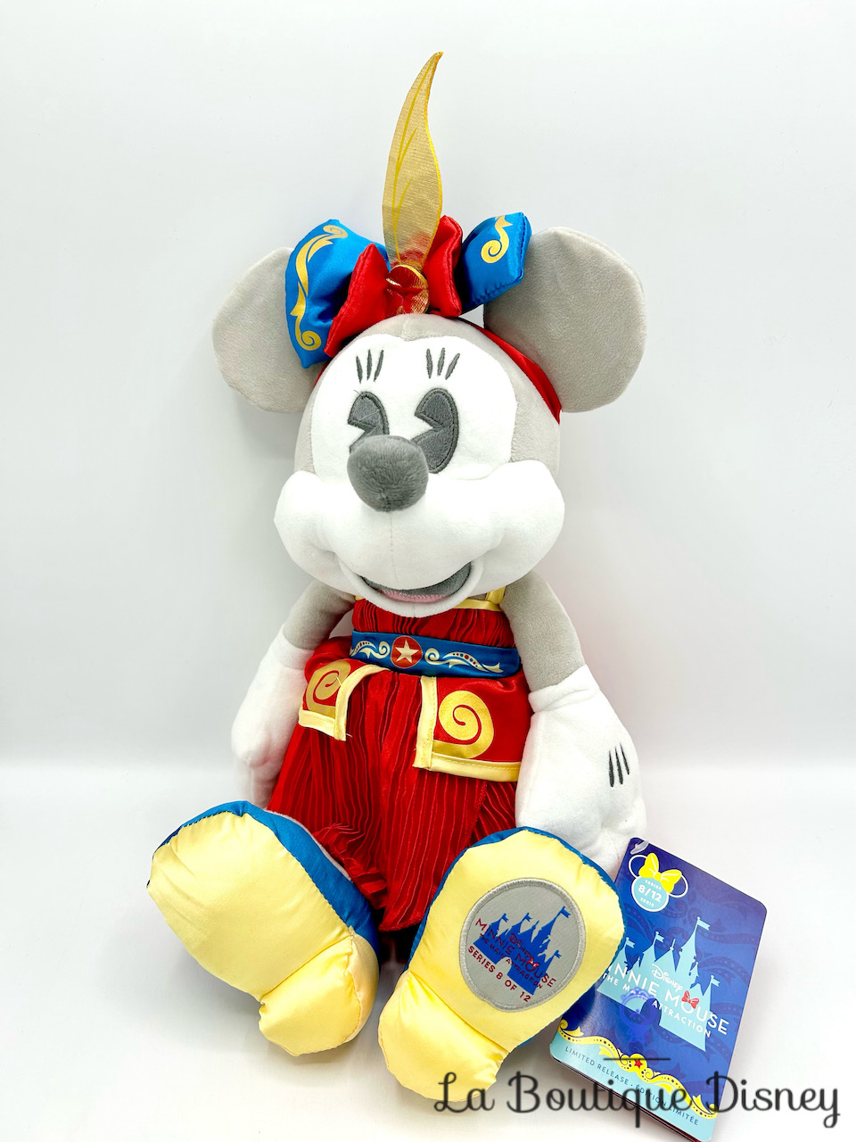 Peluche Minnie Mouse The Main Attraction 8 sur 12 Dumbo The Flying Elephant Disney Store 2020 Édition limitée 43 cm