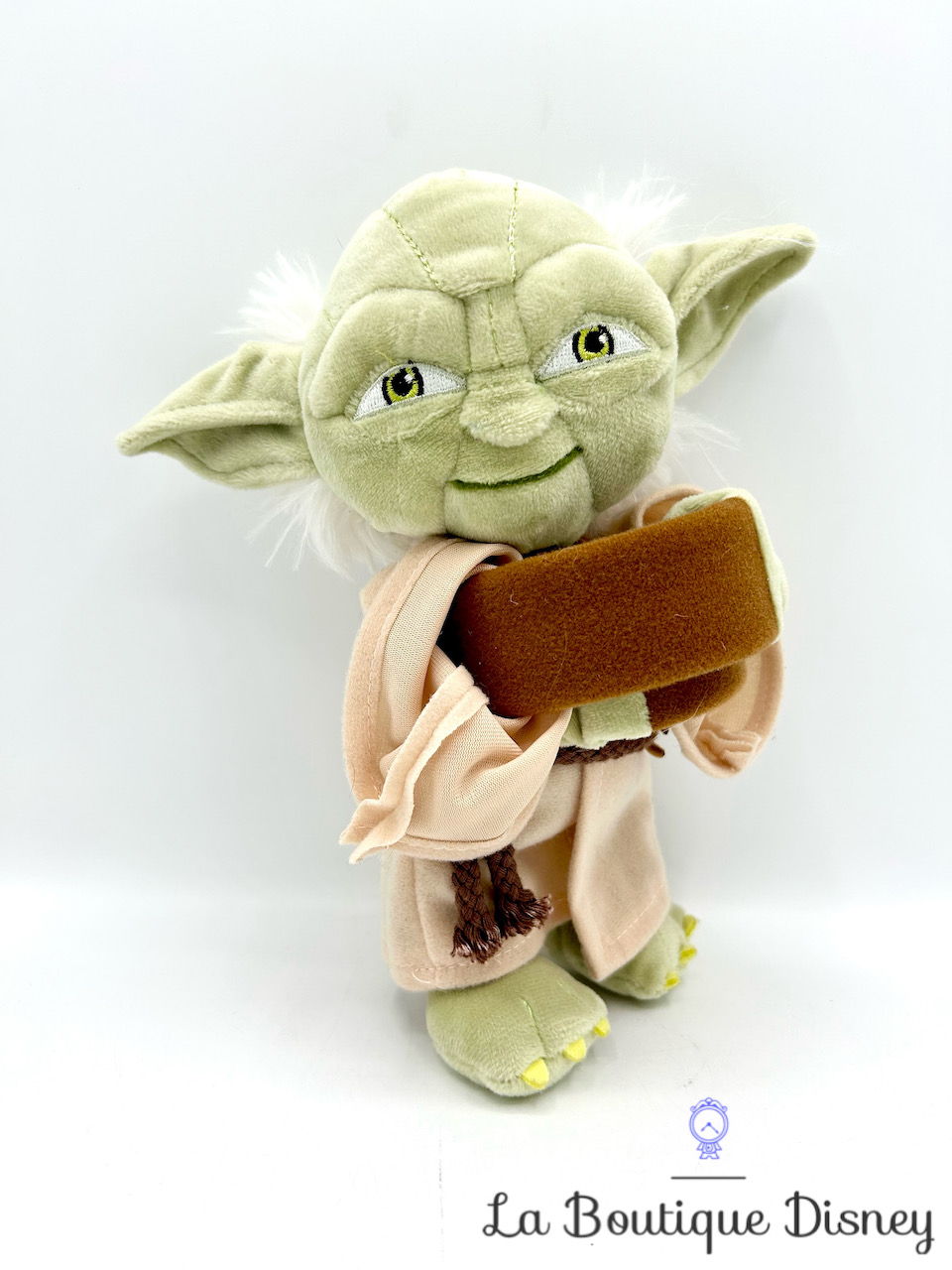Peluche bracelet Yoda Jedi Star Wars DisneyParks 2018 Disneyland à enrouler poignet clap