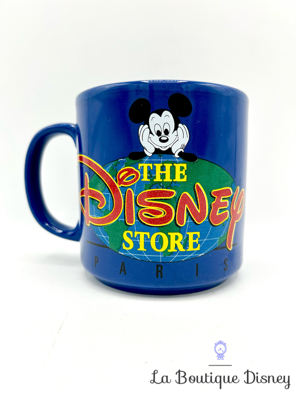 Tasse Mickey Mouse The Disney Store mug bleu vintage