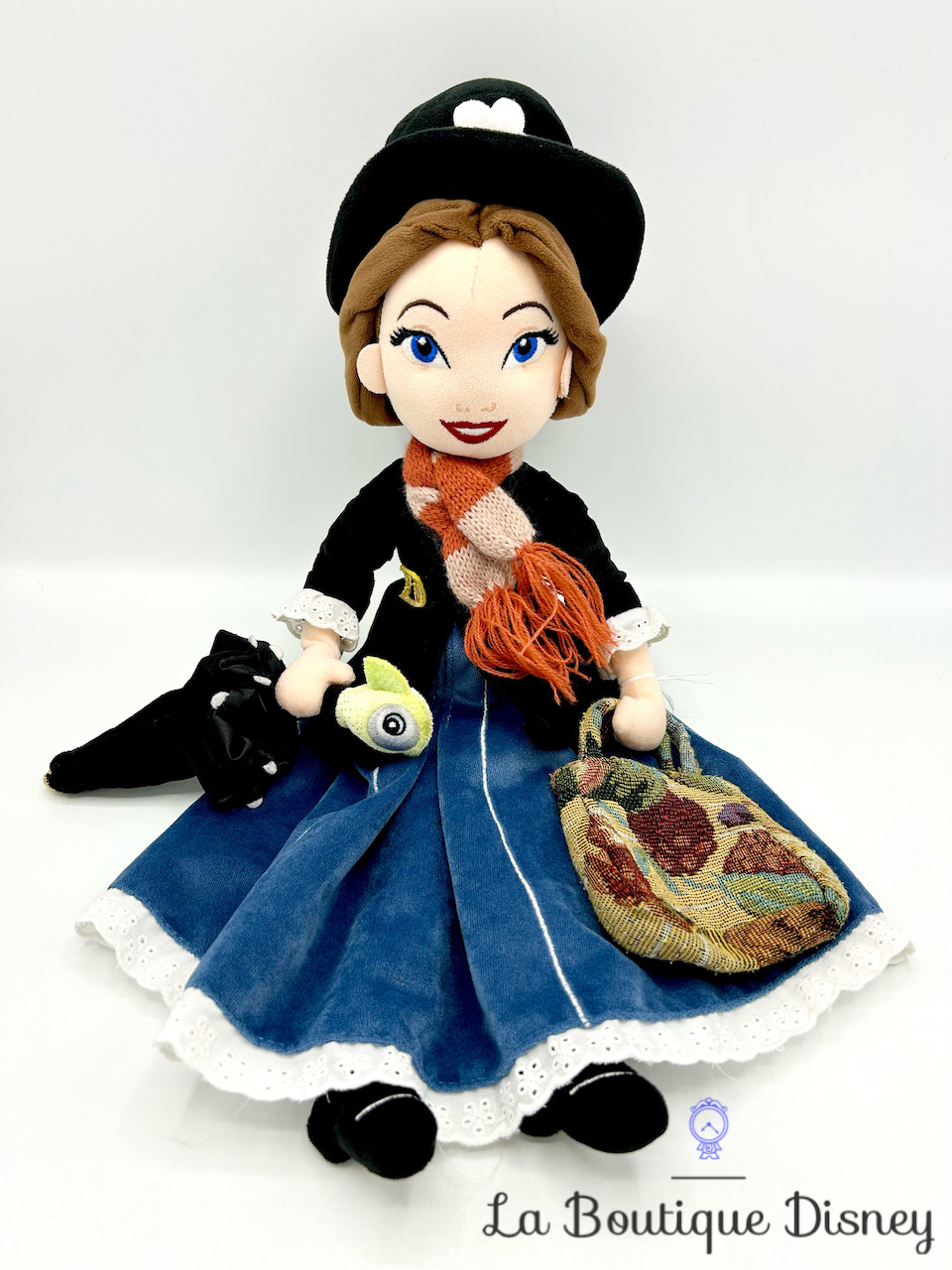 Poupée chiffon Mary Poppins Disney Parks 2018 peluche nounou nurse parapluie 48 cm