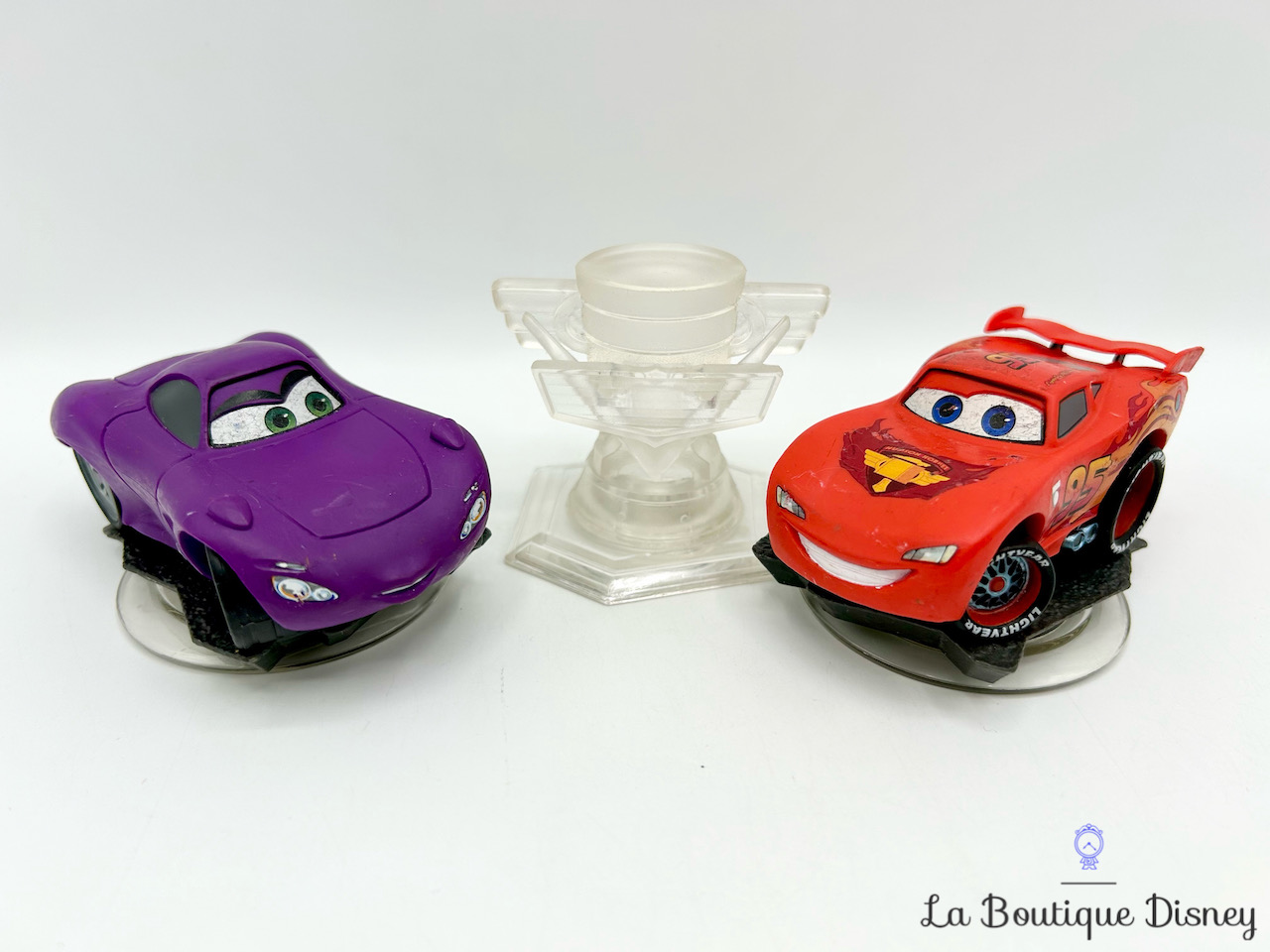 Figurine Disney Infinity 1.0 Cars Playset Pack Jeu vidéo Flash McQueen Holley Shiftwell Trophée
