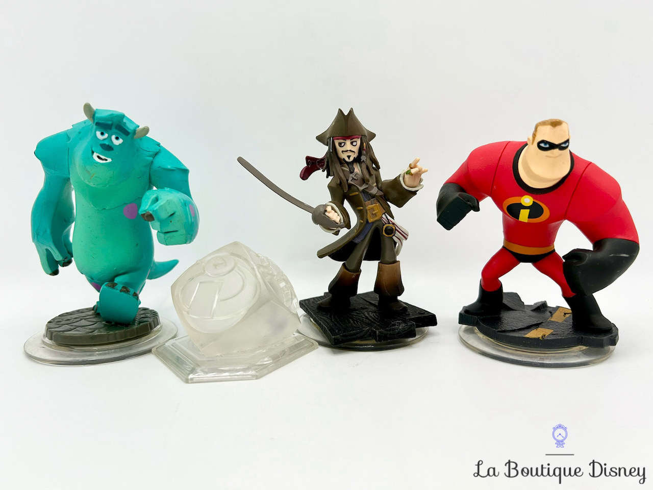 Figurine Disney Infinity Pack Démarrage Mr Insdestructible Sulli Jack Sparrow Jeu vidéo