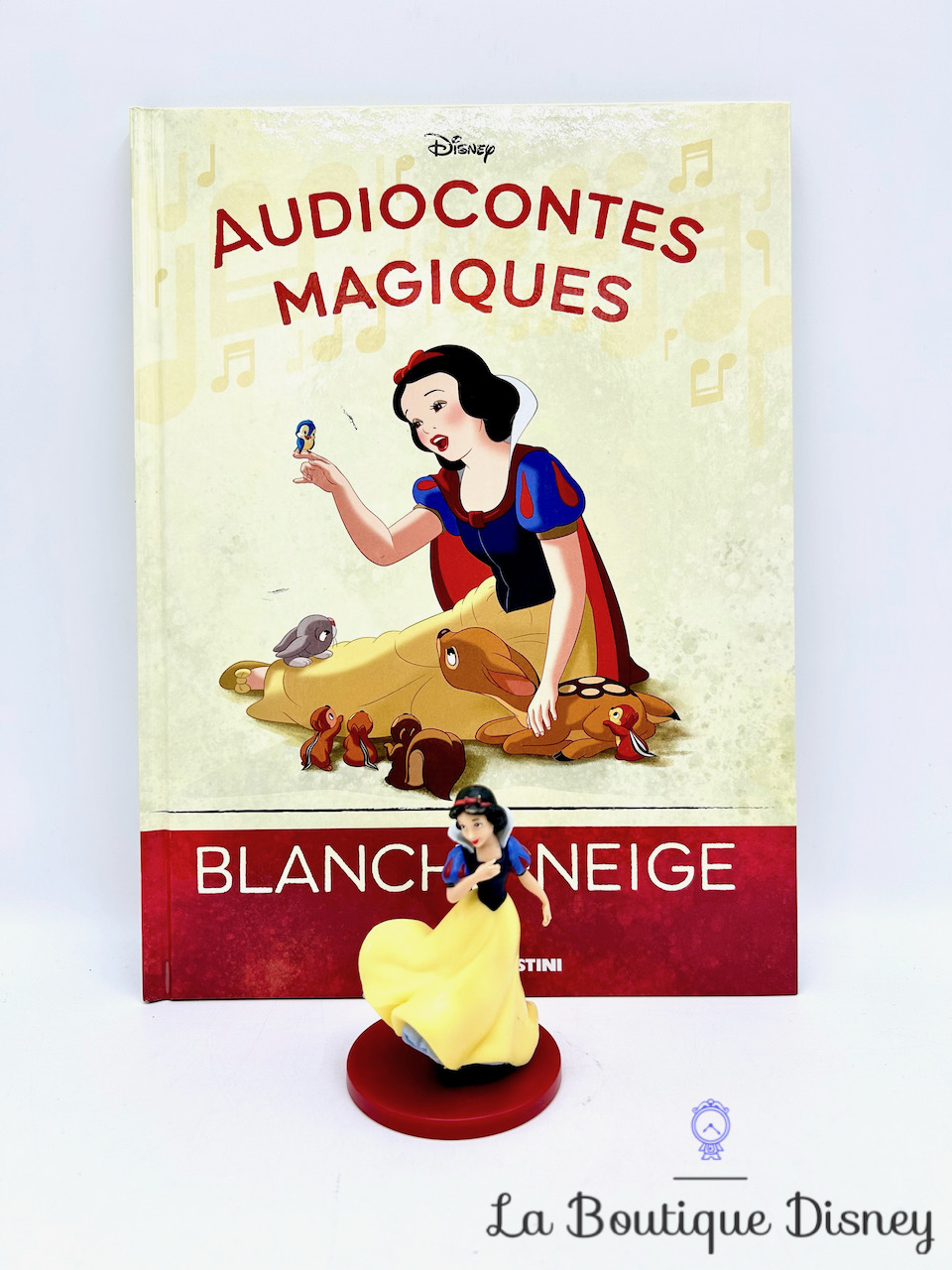 Livre Audiocontes Magiques Blanche neige et les sept nains Disney Altaya encyclopédie figurine
