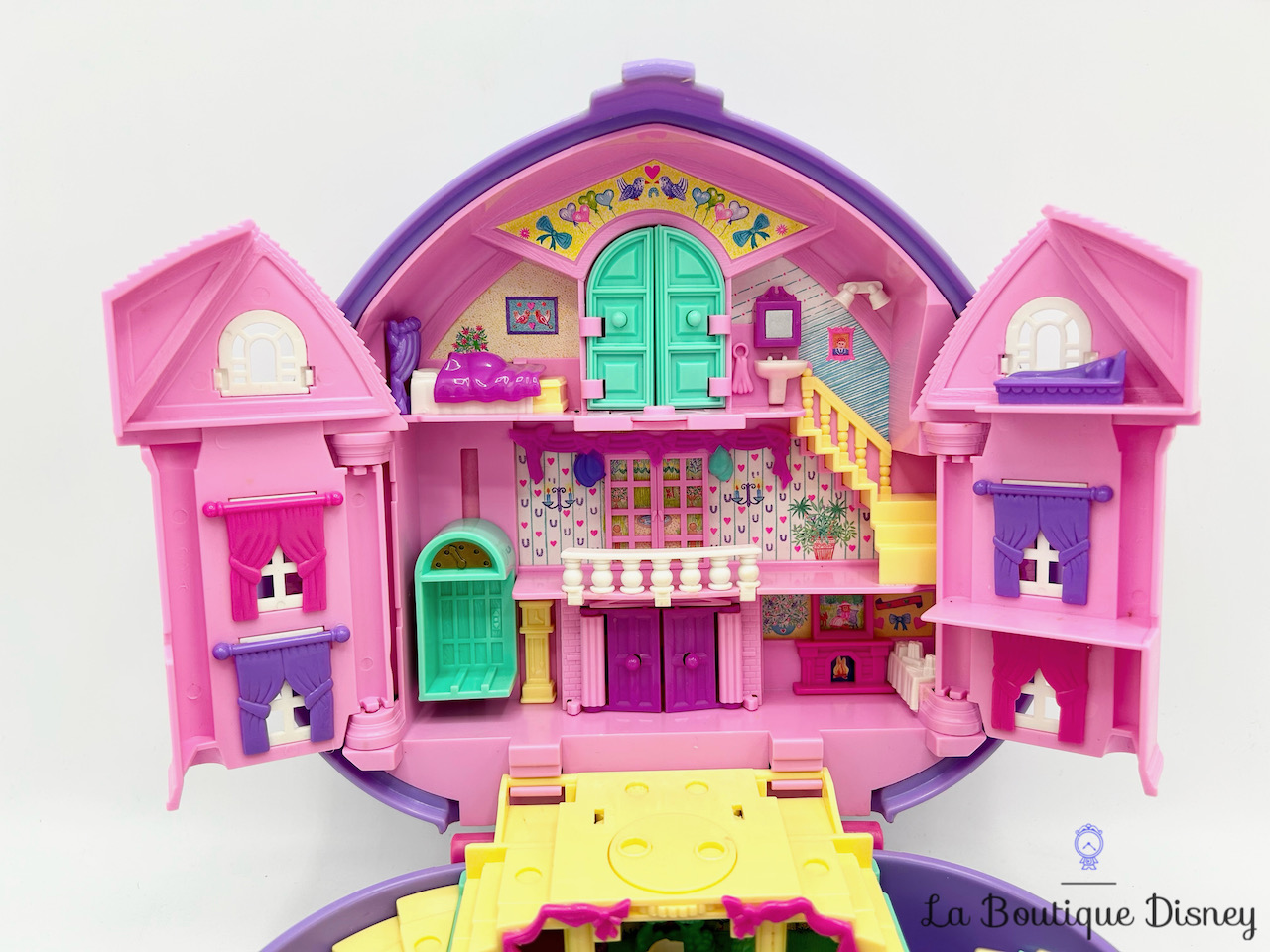 Polly Pocket Bluebird 1994 Wedding Party coeur violet mariage personnages figurines