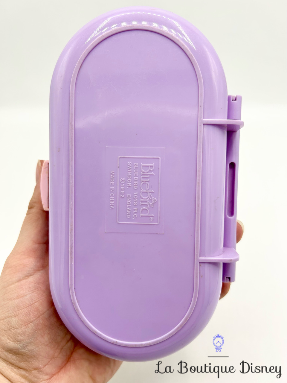 Polly Pocket Bluebird 1992 Stampin School école boite violet tampons