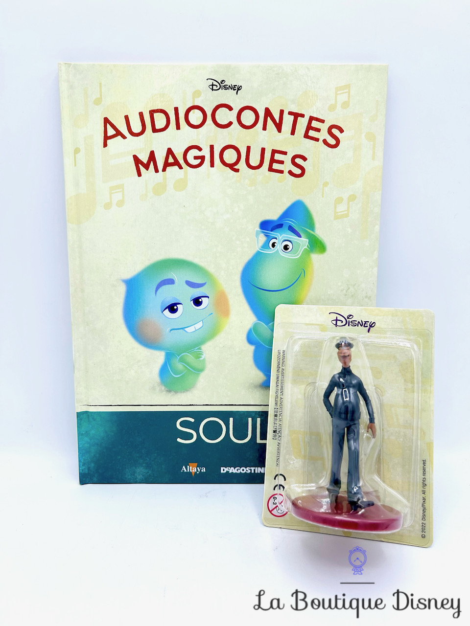 Livre Audiocontes Magiques Joe Gardner Soul Disney Altaya encyclopédie figurine