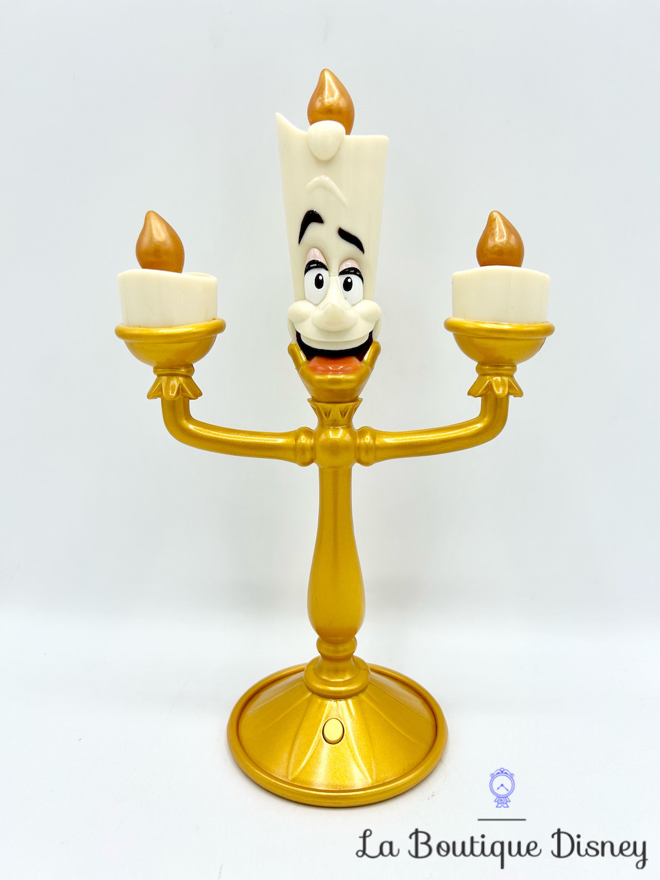 Figurine musicale Lumière La Belle et la Bête Disney Store chandelier sonore 19 cm