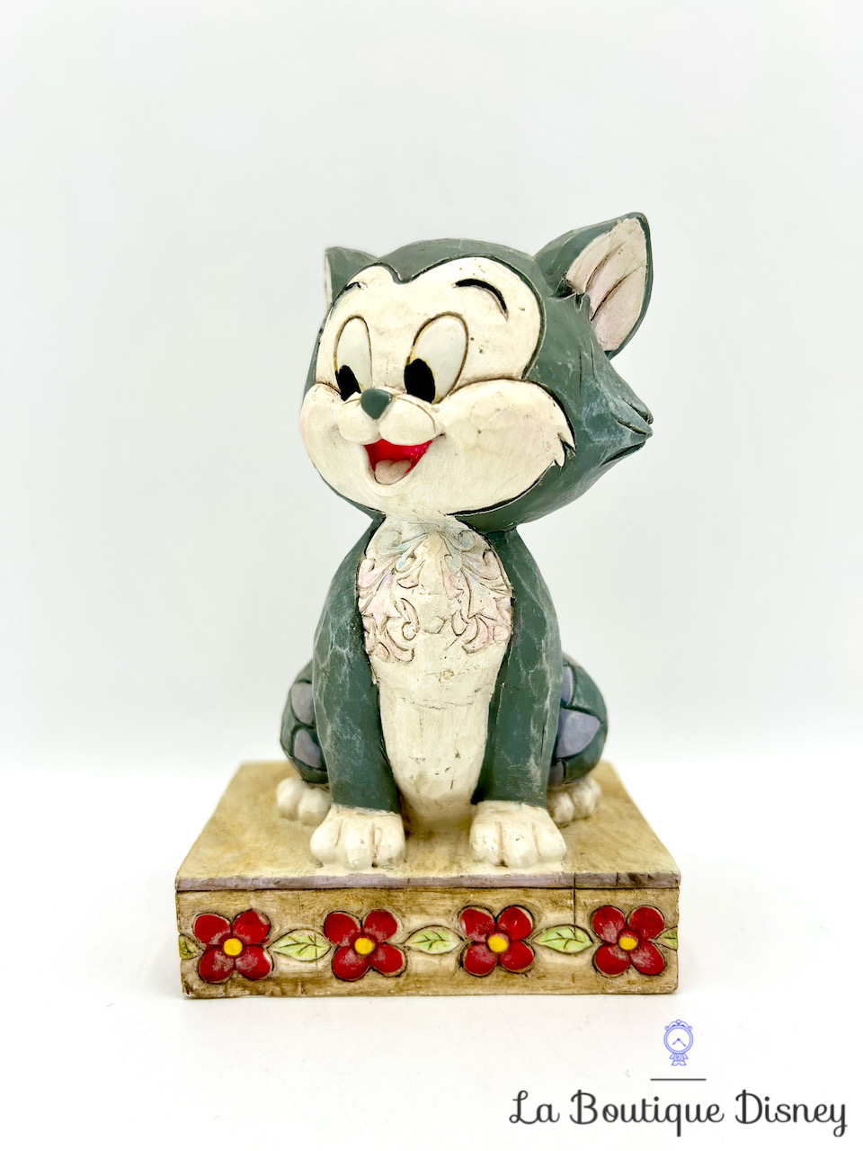 Figurine Jim Shore Buono Figaro Pinocchio Disney Traditions Showcase Collection 4007212 chat