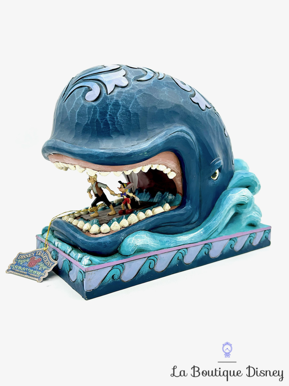 Figurine Jim Shore Un monstre de baleine Pinocchio Disney Traditions Showcase Collection 6005971 Whale of a Whale