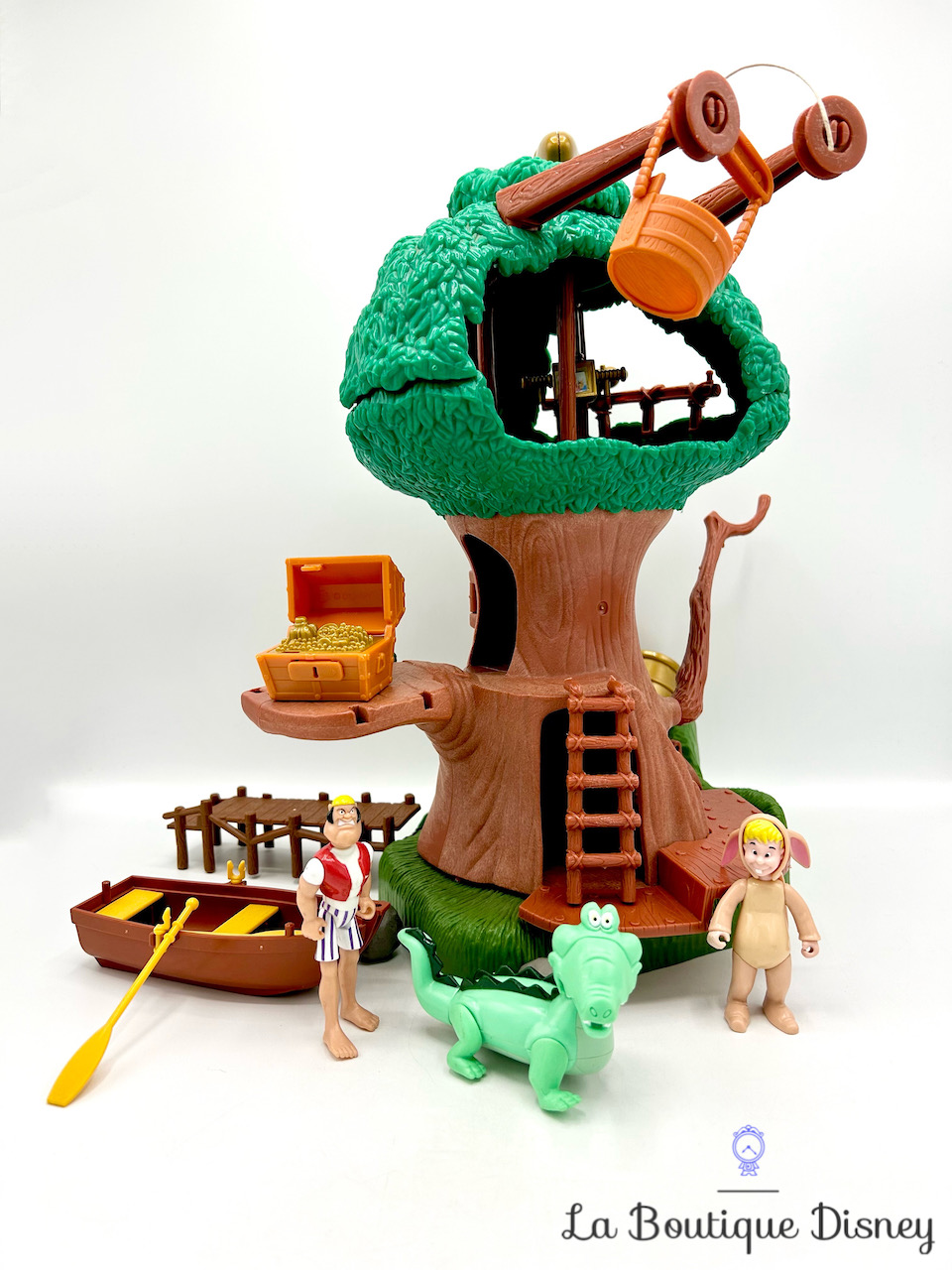 Jouet Figurines Arbre des Enfants Perdus Peter Pan Disney Heroes Famosa vintage ensemble de jeu playset
