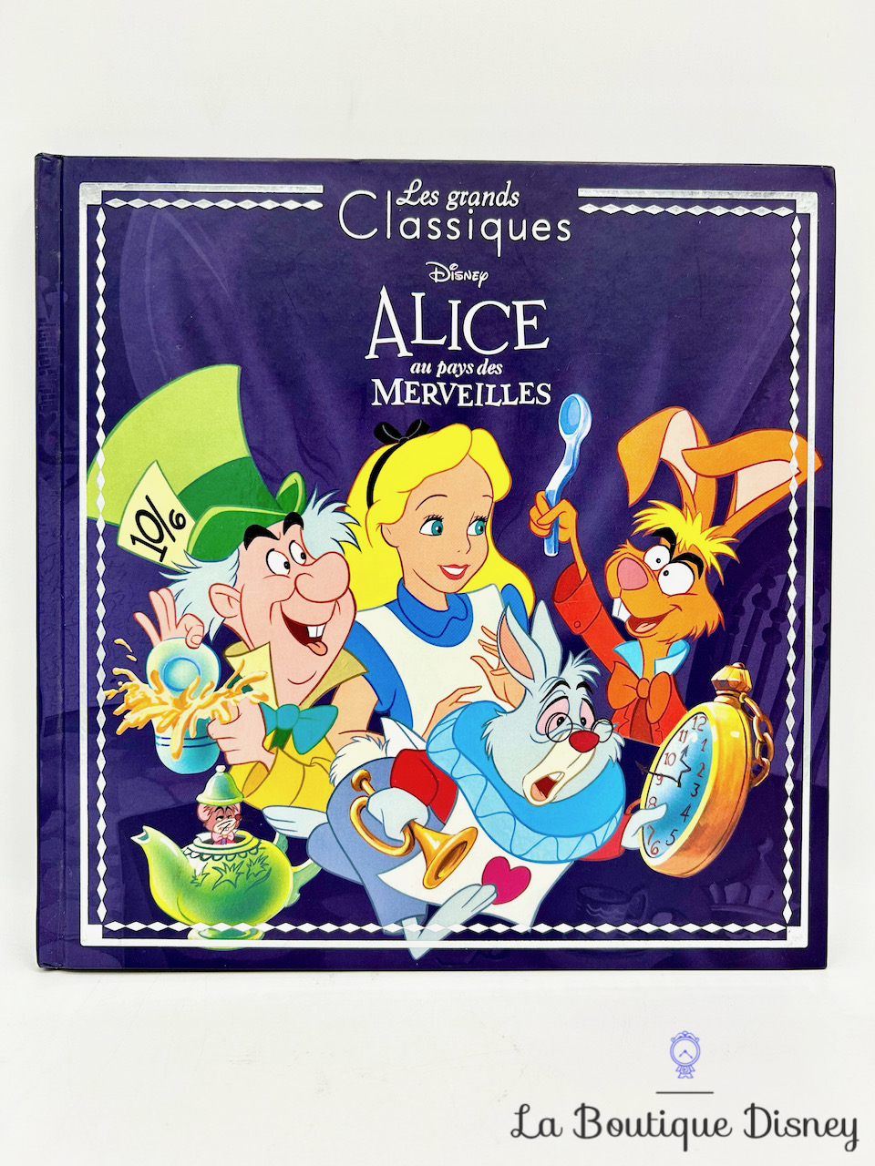 Livre Alice aux pays des merveilles Les Grands Classiques Disney Hachette Jeunesse