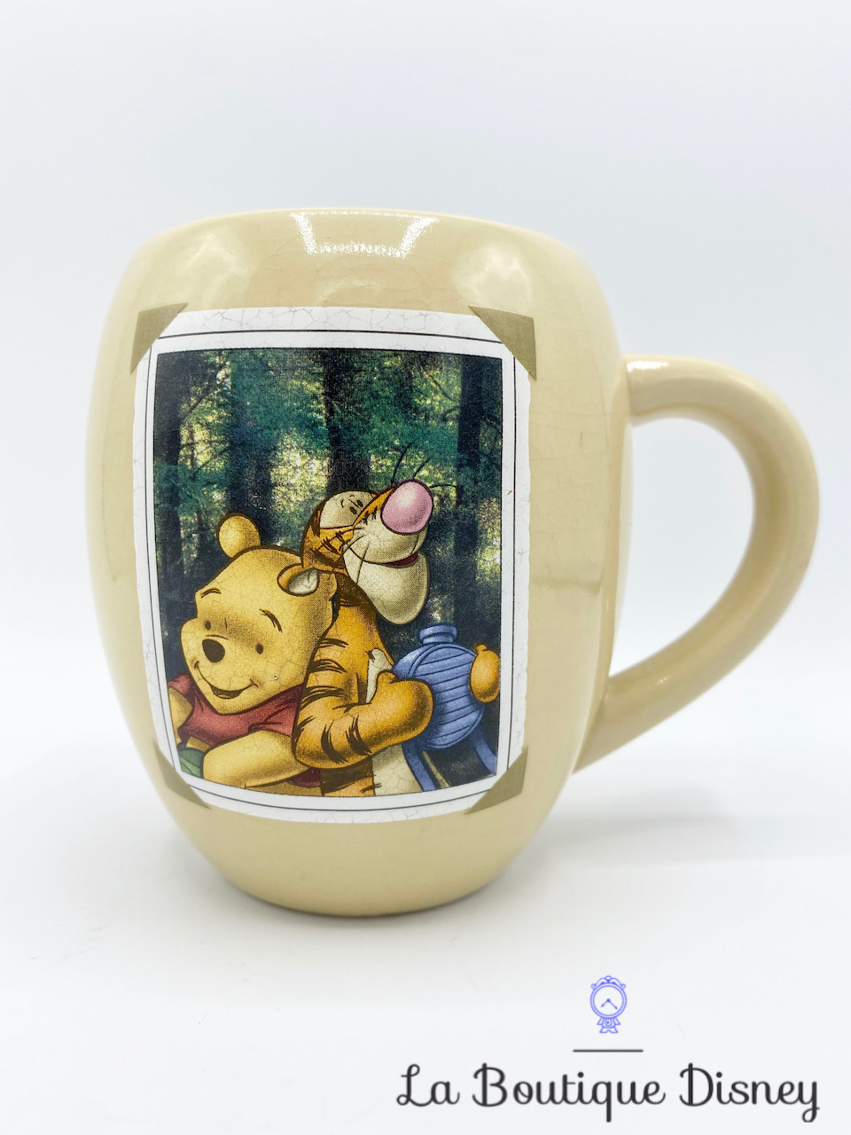 Mug en relief Tigrou DISNEYLAND PARIS tasse grise orange en céramiq