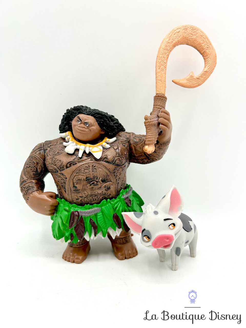 Figurines Maui Pua Disney Vaiana La légende du bout du monde demi dieu tatouages 11 cm