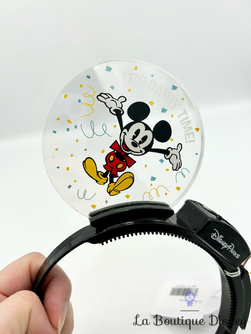 Serre tête Oreilles lumineuses Mickey Mouse Its Party Time Disneyland Paris 2018 Disney Ears lumière Worlds Biggest