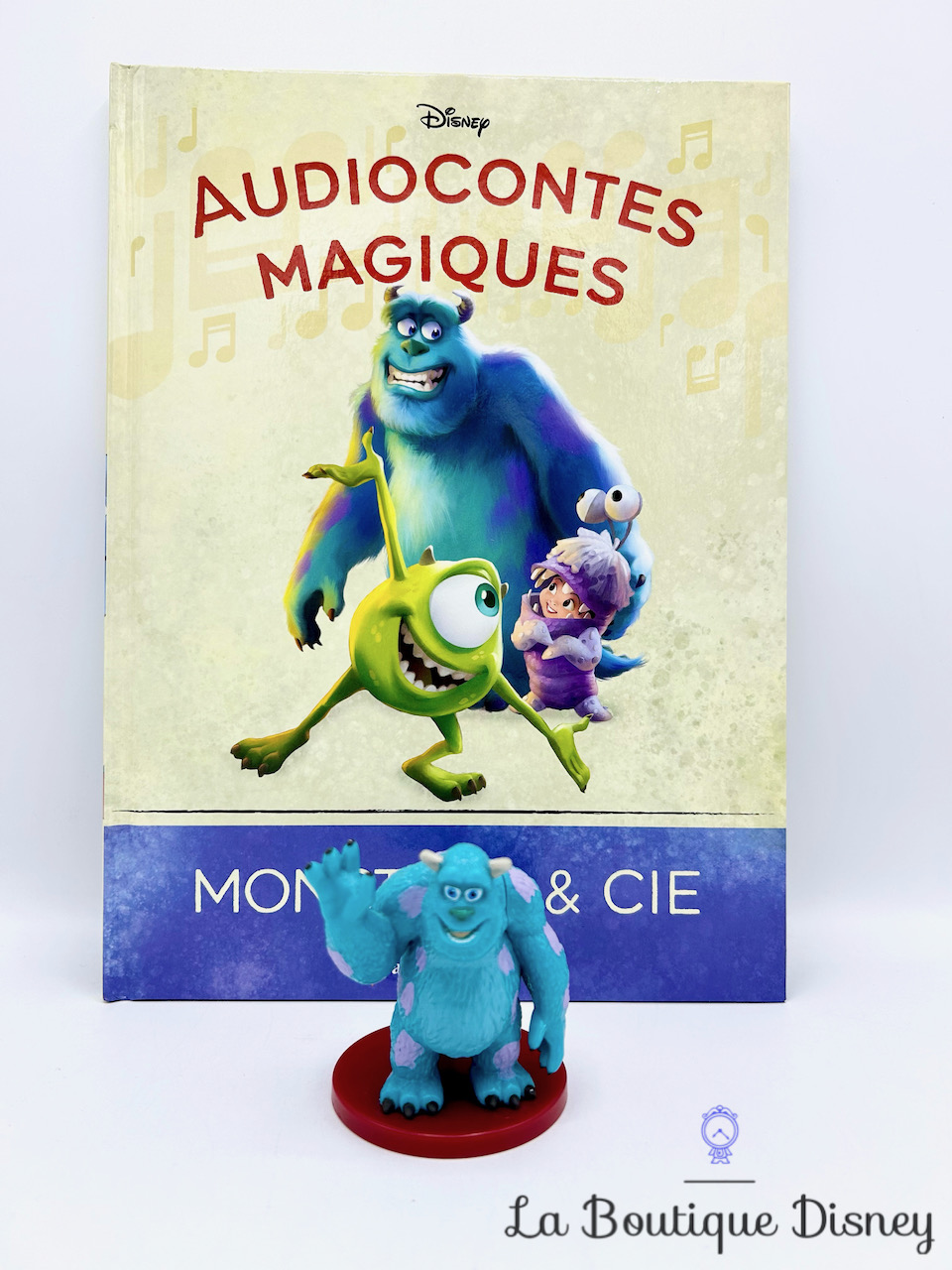 Livre Audiocontes Magiques Monstres & Cie Disney Altaya encyclopédie figurine