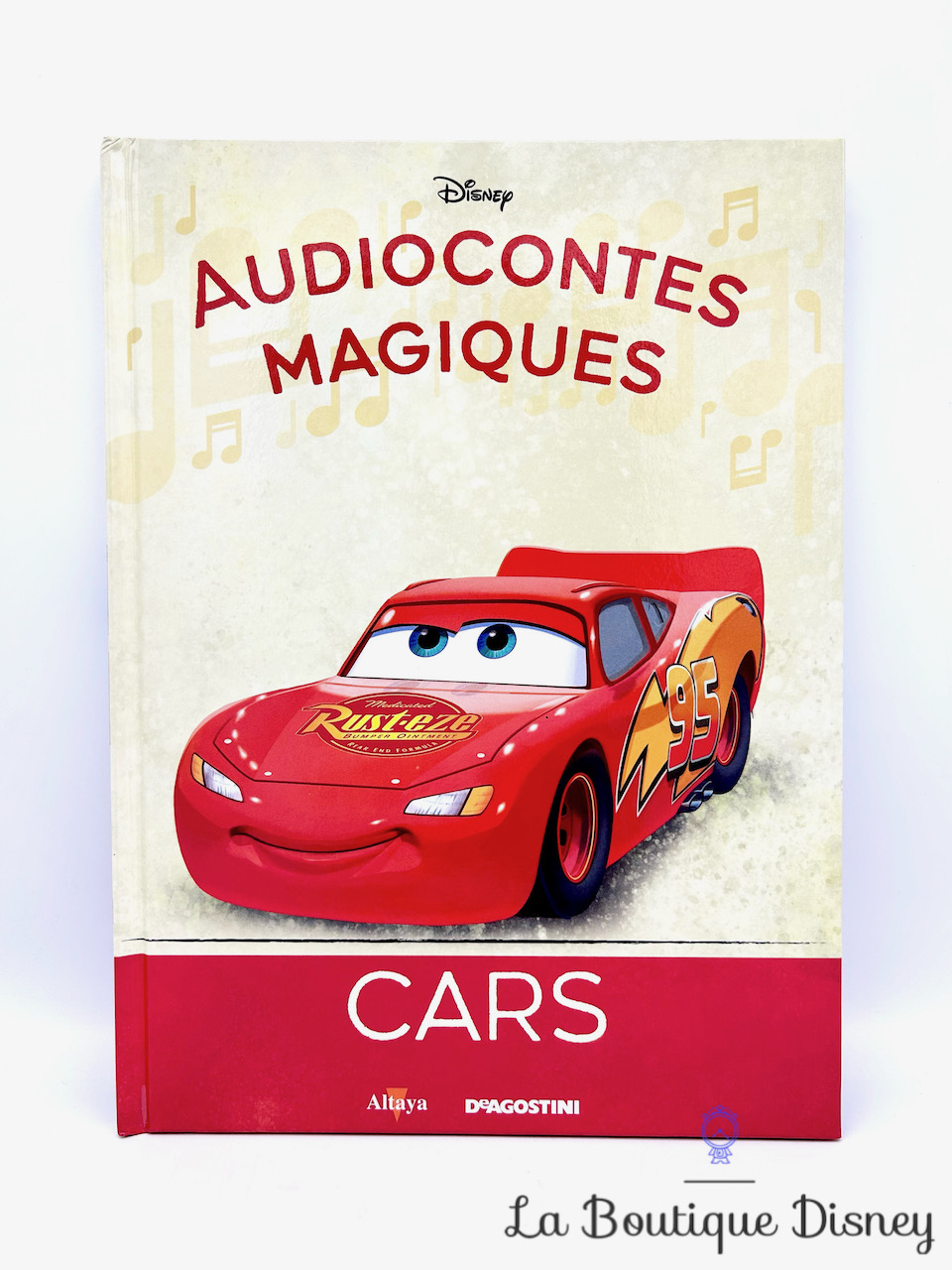 Livre Audiocontes Magiques Cars Disney Altaya encyclopédie