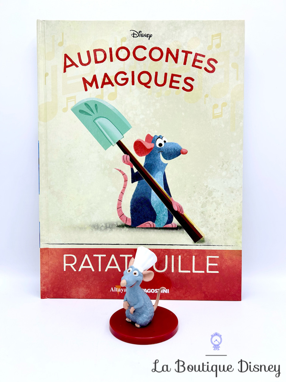 Livre Audiocontes Magiques Ratatouille Disney Altaya encyclopédie figurine