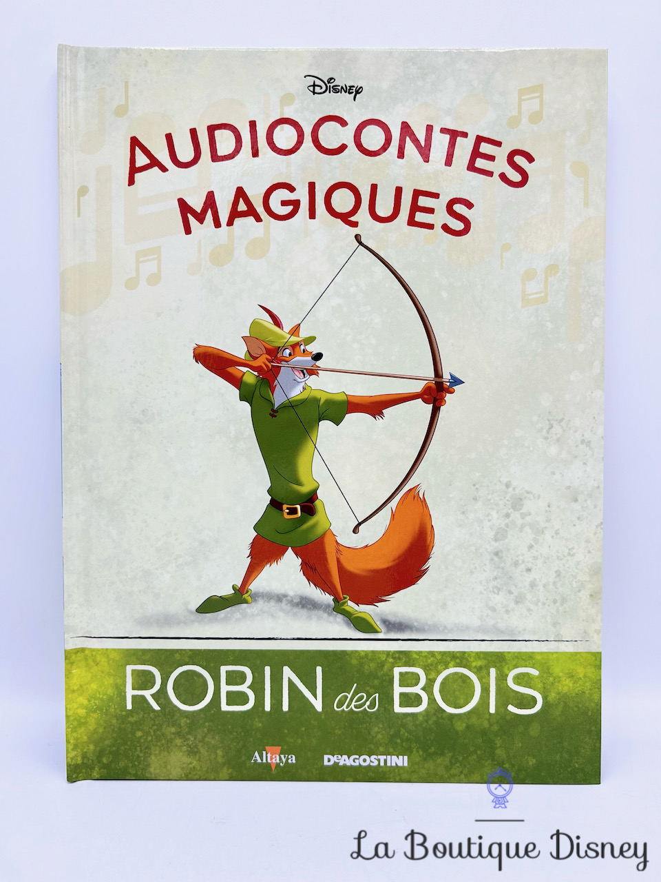 livre-figurine-audiocontes-magique-robin-des-bois-disney-altaya-encyclopédie-1