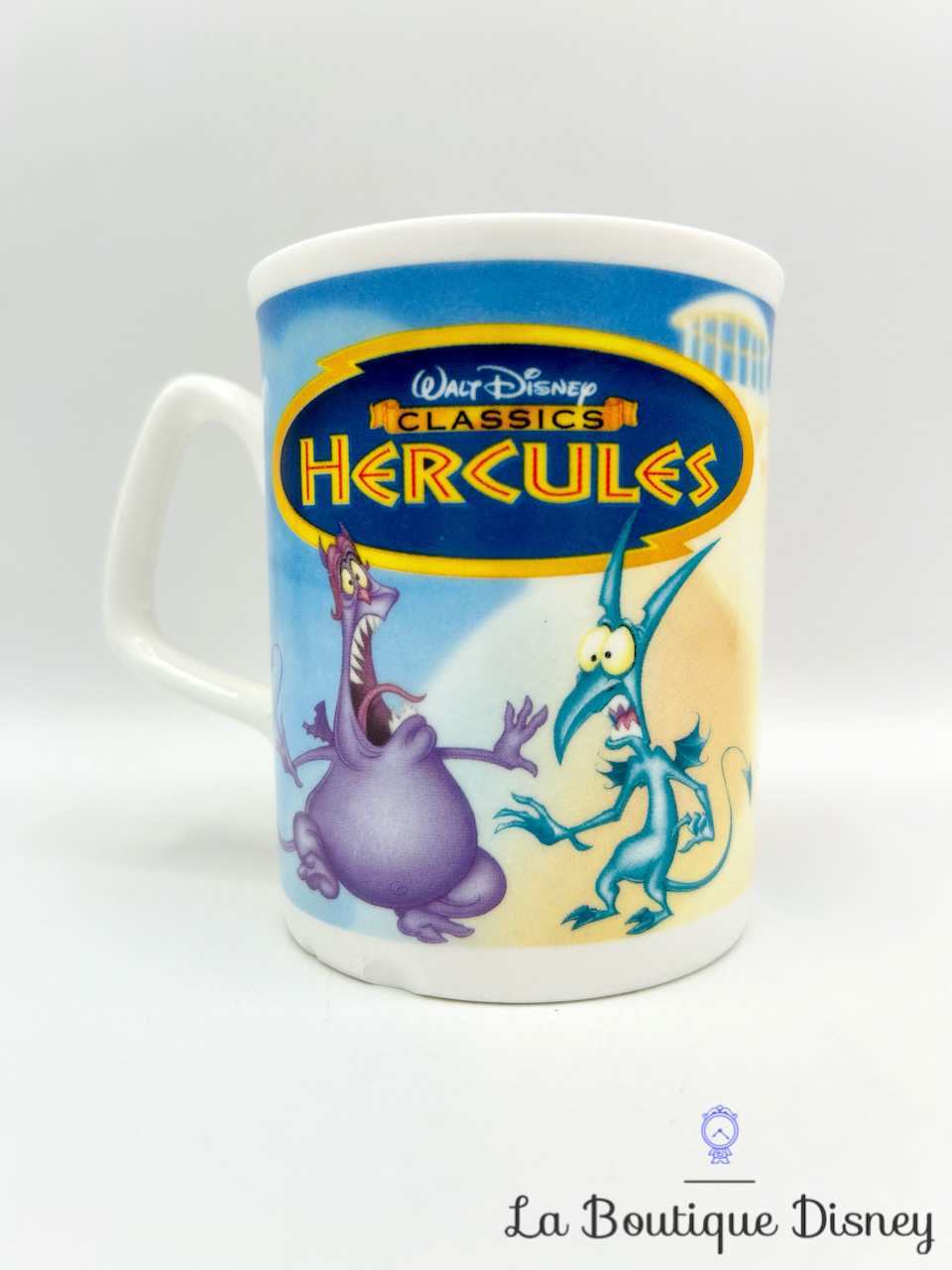Tasse Hercules Walt Disney Classics Disney Vidéo mug Mégara Peine Panique