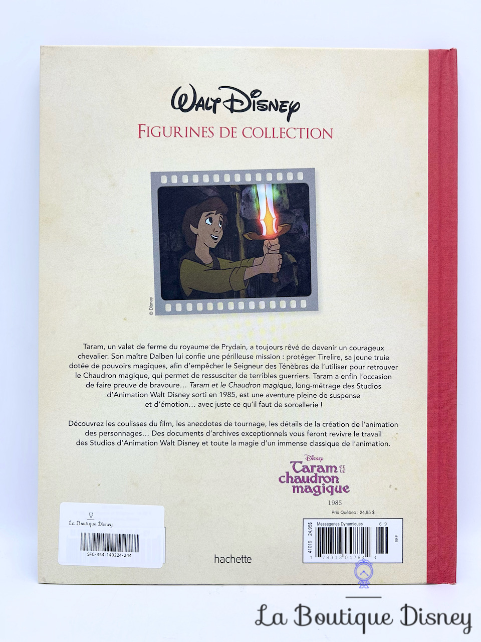 livre-figurine-de-collection-résine-taram-et-le-chaudron-magique-disney-hachette-encyclopédie-4